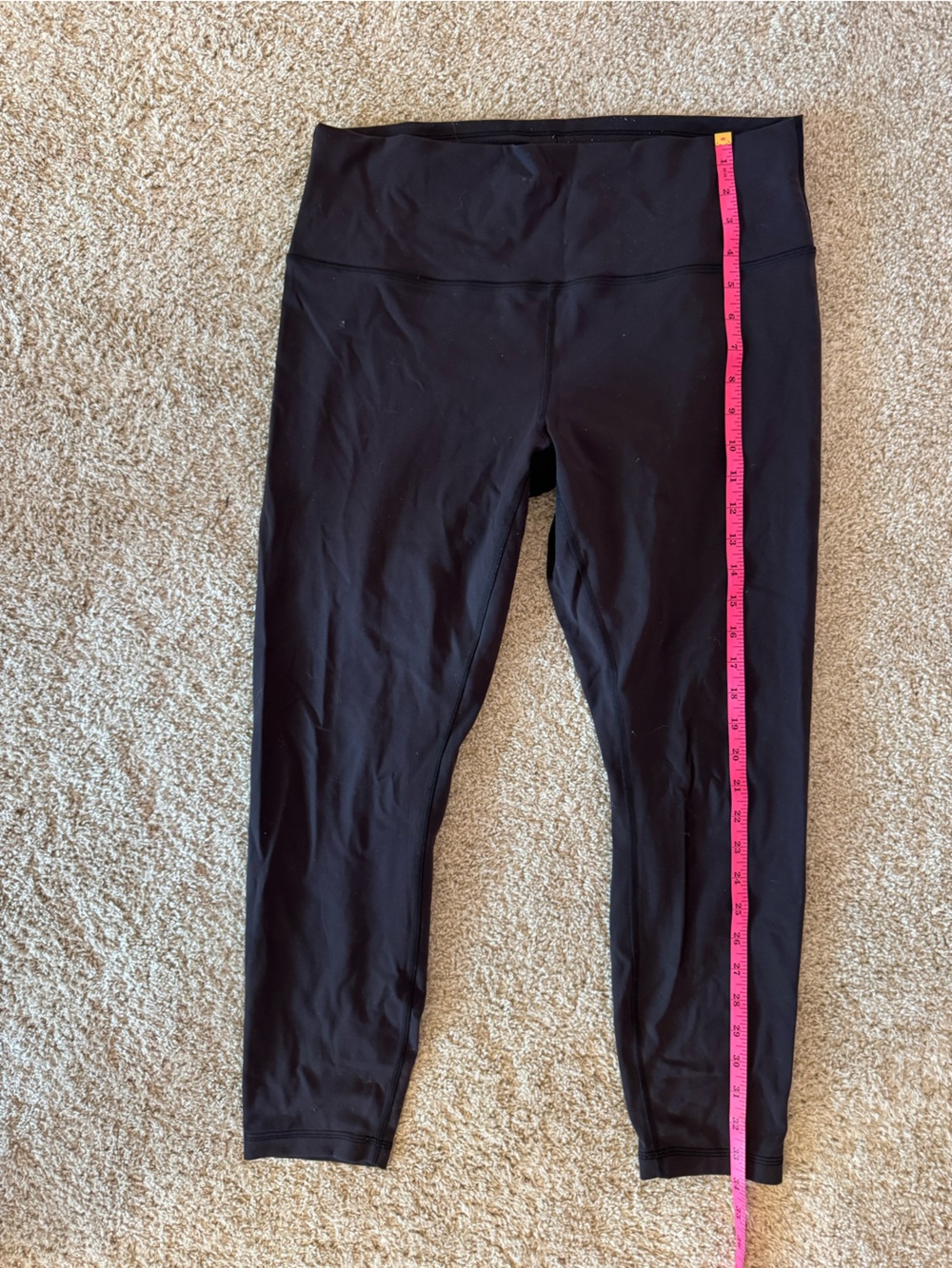 Lululemon Cropped Leggings Size 14 - Picture 5 of 5